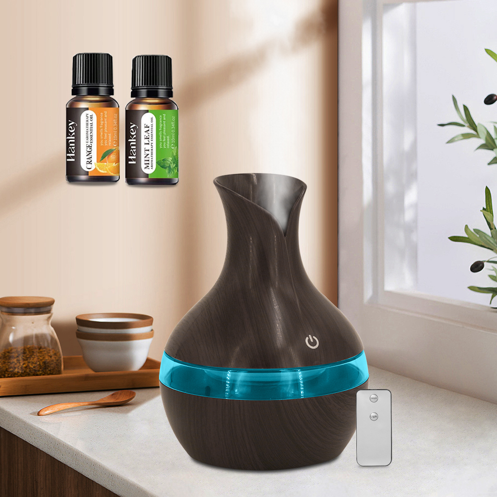 Humidifier Nursery Quiet - 300ml USB Humidifier with Remote Night