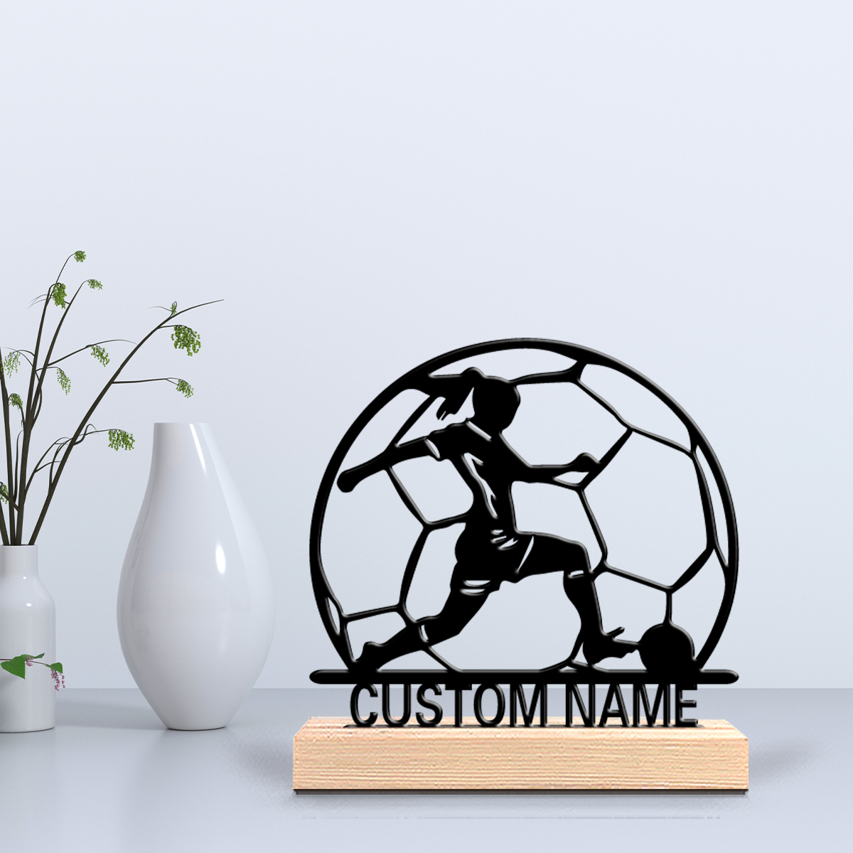 Baby Nursery Decorations - 1pc Cute Personalized Custom football Hanging