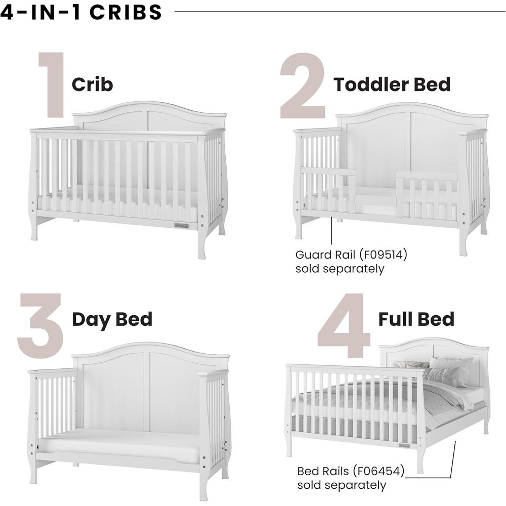 4-in-1 Convertible Crib Set fo - Convertible Crib Set 리뷰 및 가격