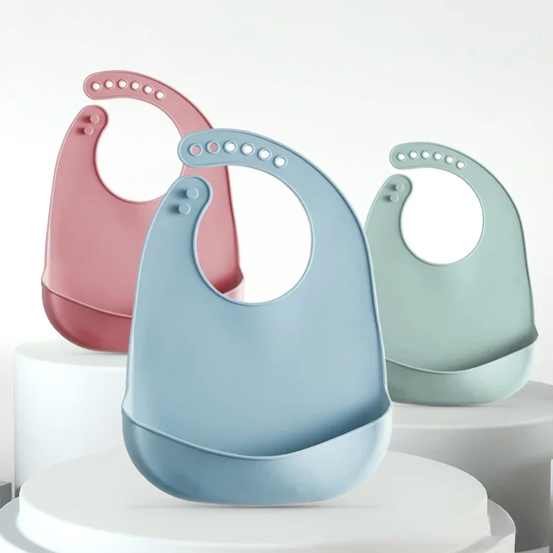 1-3pcs Baby Bib Adjustable Wat - Baby Nursery Things 리뷰 및 가격