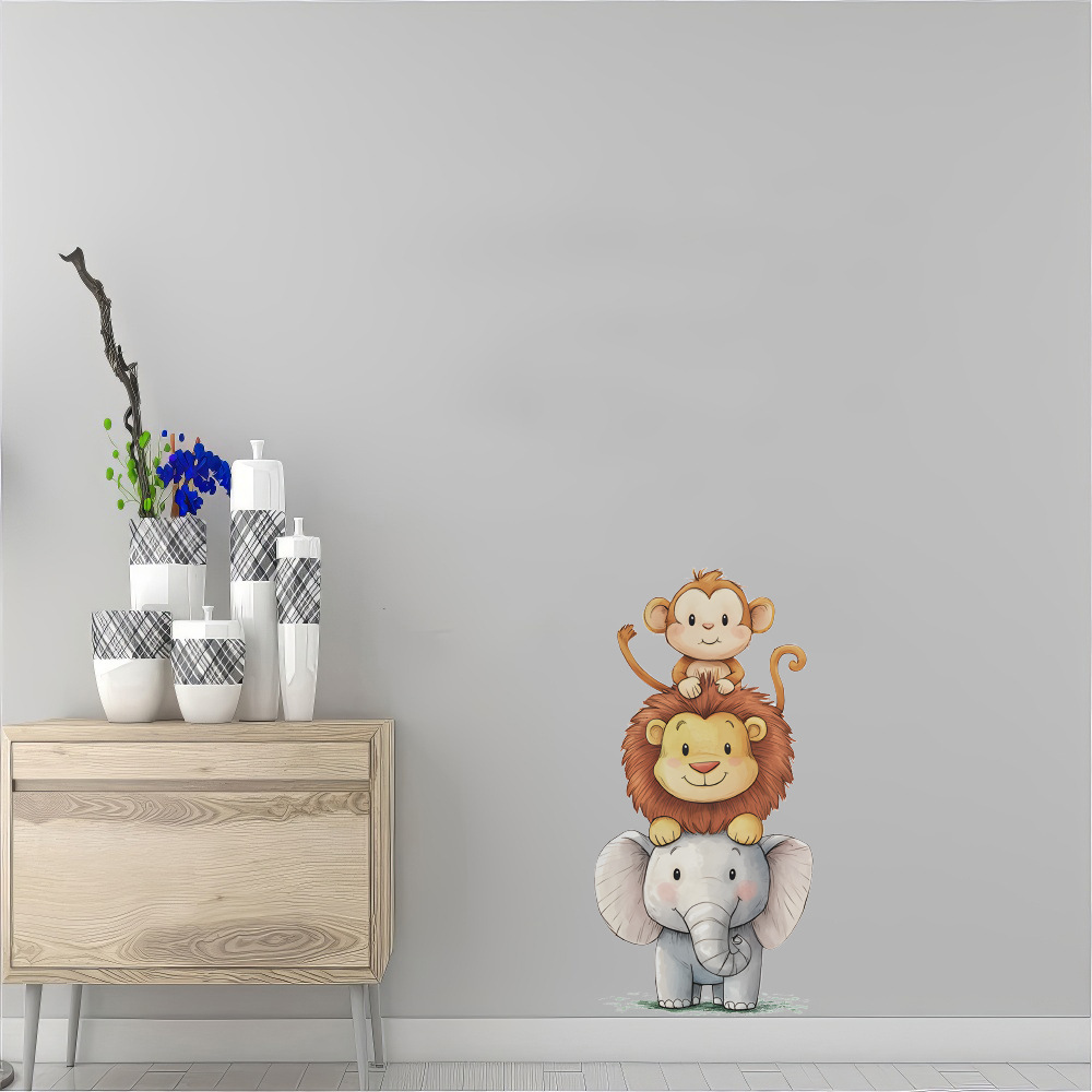 Cute Forest Animals Wall Stick - Baby Nursery Things 리뷰 및 가격