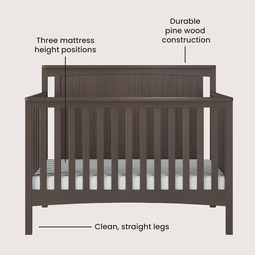Scout 3-Piece Nursery Set, Inc - Convertible Crib Set 리뷰 및 가격
