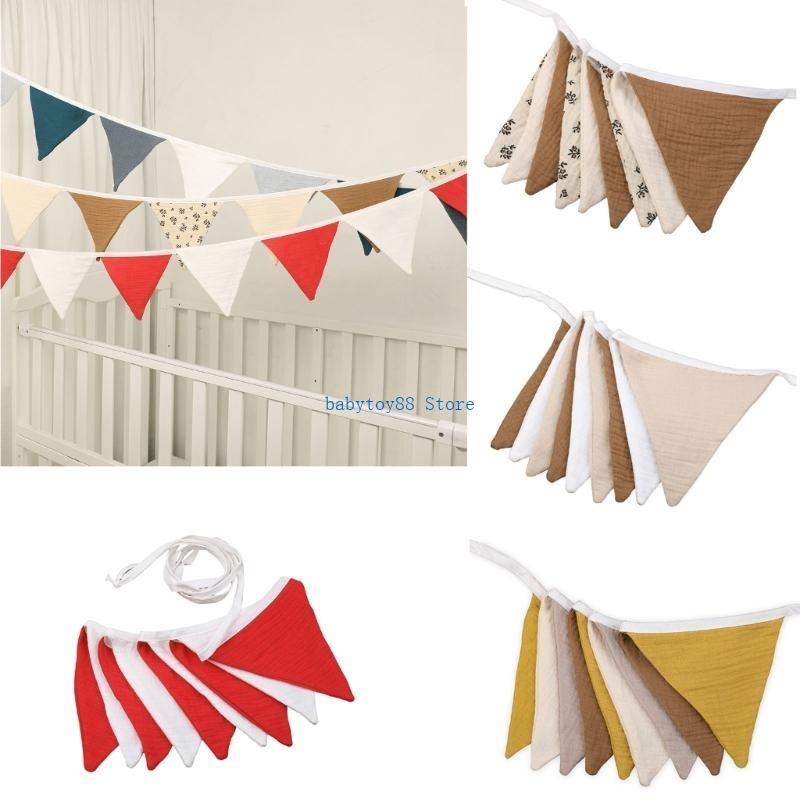 Y4UD Modern Triangle Garlands  - Baby Nursery Bunting 리뷰 및 가격