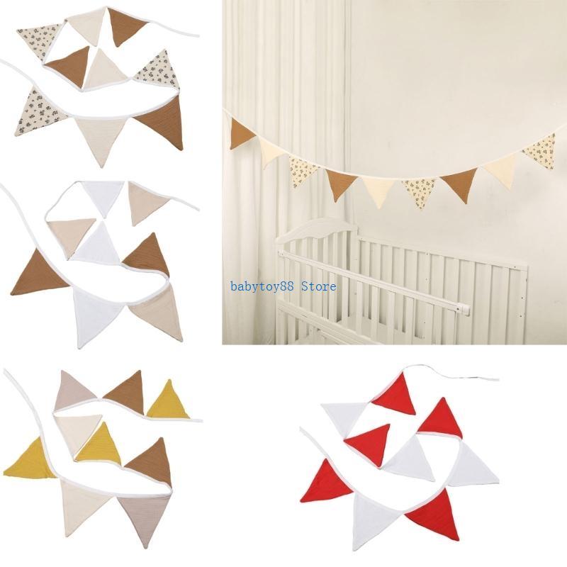 Y4UD Modern Triangle Garlands  - Baby Nursery Bunting 리뷰 및 가격