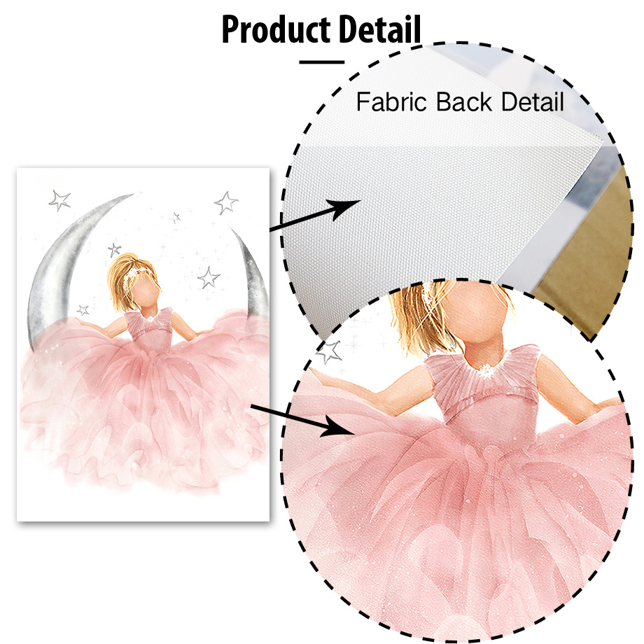 Pink Angel Girl Sun Moon Cloud - Baby Nursery Things 리뷰 및 가격