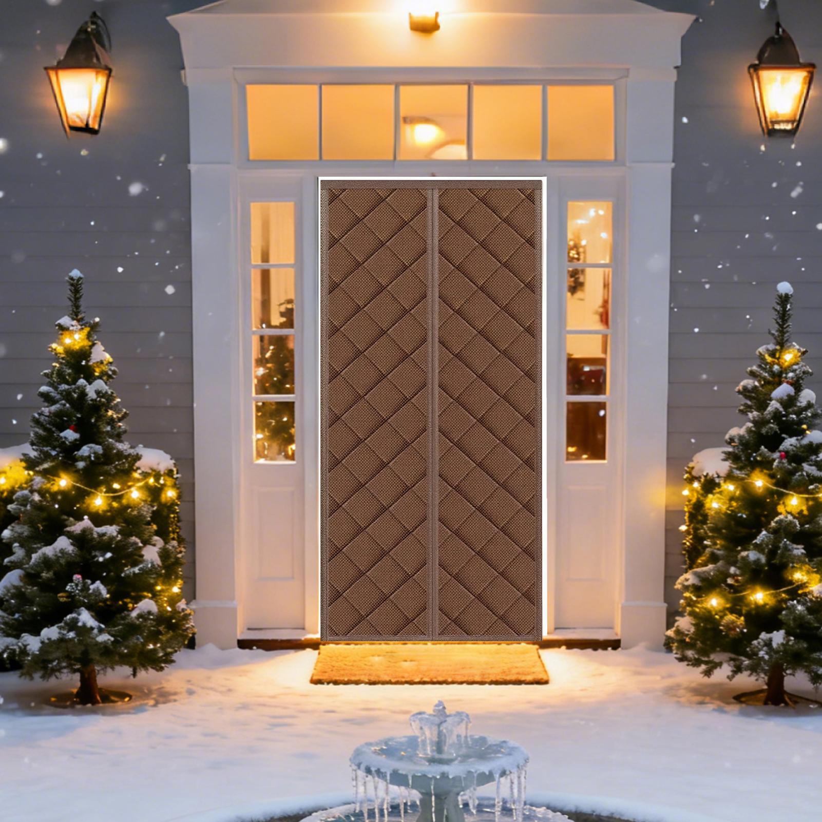 Thermal Door Curtains Windproo - Blackout Curtain Nursery 리뷰 및 가격