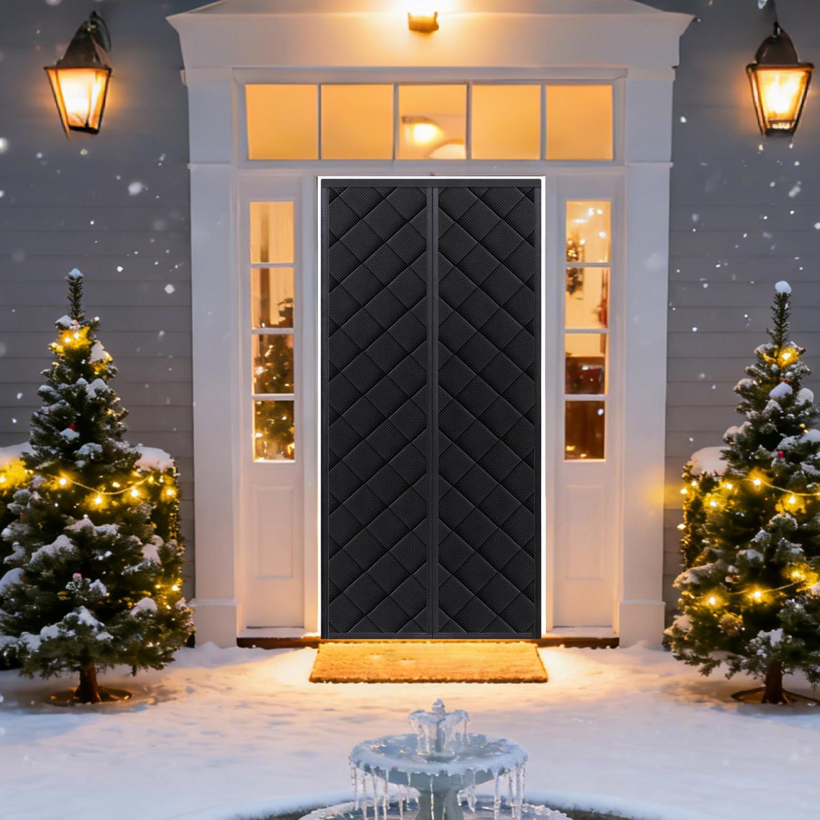 Thermal Door Curtains Windproo - Blackout Curtain Nursery 리뷰 및 가격