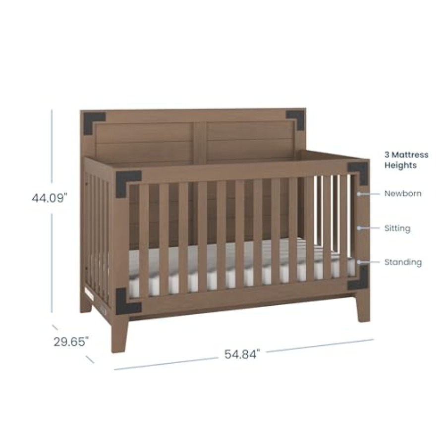 Lucas Design 4-in-1 Convertibl - Convertible Crib Set 리뷰 및 가격