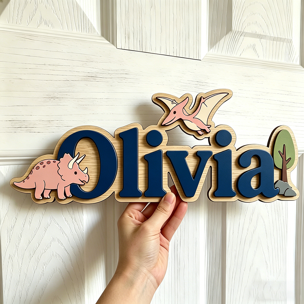 Personalized Dinosaur Name Sig - Baby Nursery Decorations 리뷰 및 가격