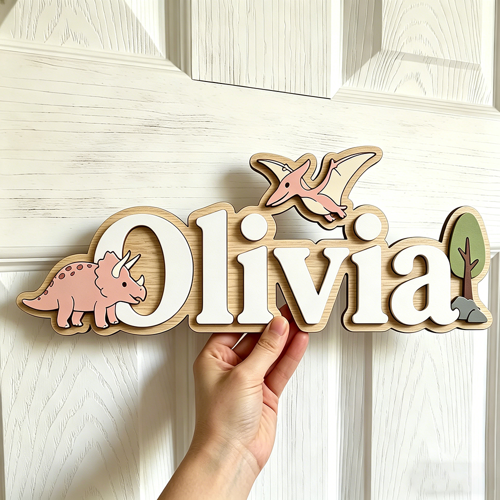 Personalized Dinosaur Name Sig - Baby Nursery Decorations 리뷰 및 가격