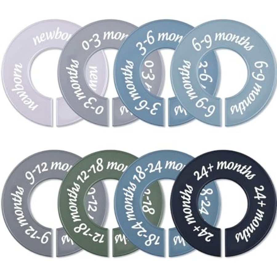 8 Pcs Baby Closet Dividers, Gi - Baby Nursery Decorations 리뷰 및 가격