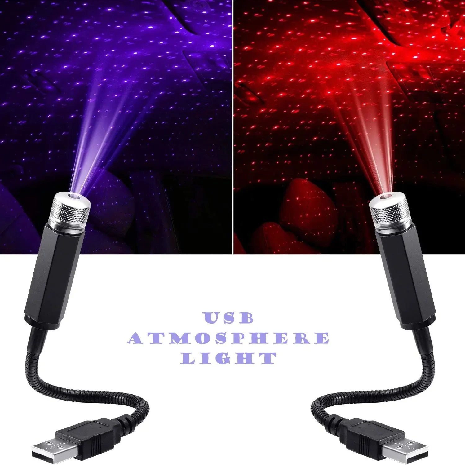 QXNY 1pcs Mini LED Car Roof St - Night Light Projector Stars 리뷰 및 가격
