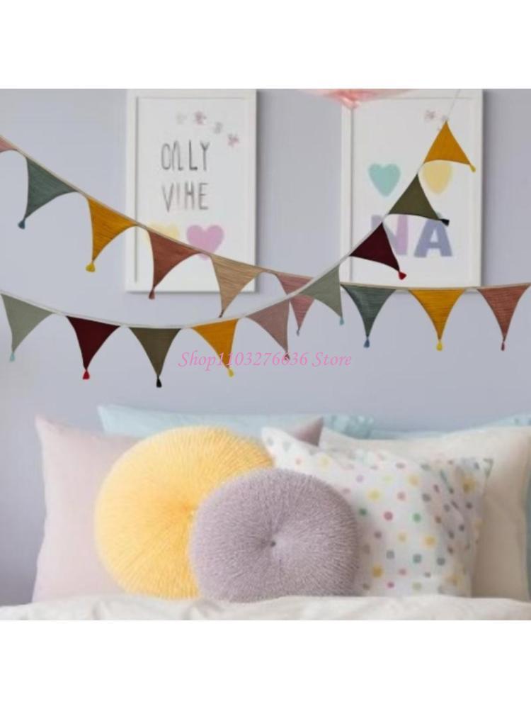 R6FD Soft Fabric Bunting Banne - Baby Nursery Bunting 리뷰 및 가격