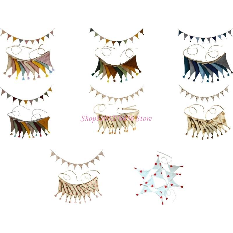 R6FD Soft Fabric Bunting Banne - Baby Nursery Bunting 리뷰 및 가격