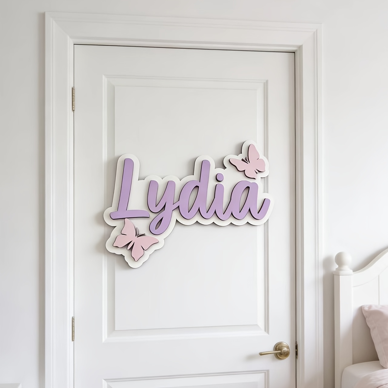 Personalized Blue & Pink Butte - Baby Nursery Decorations 리뷰 및 가격