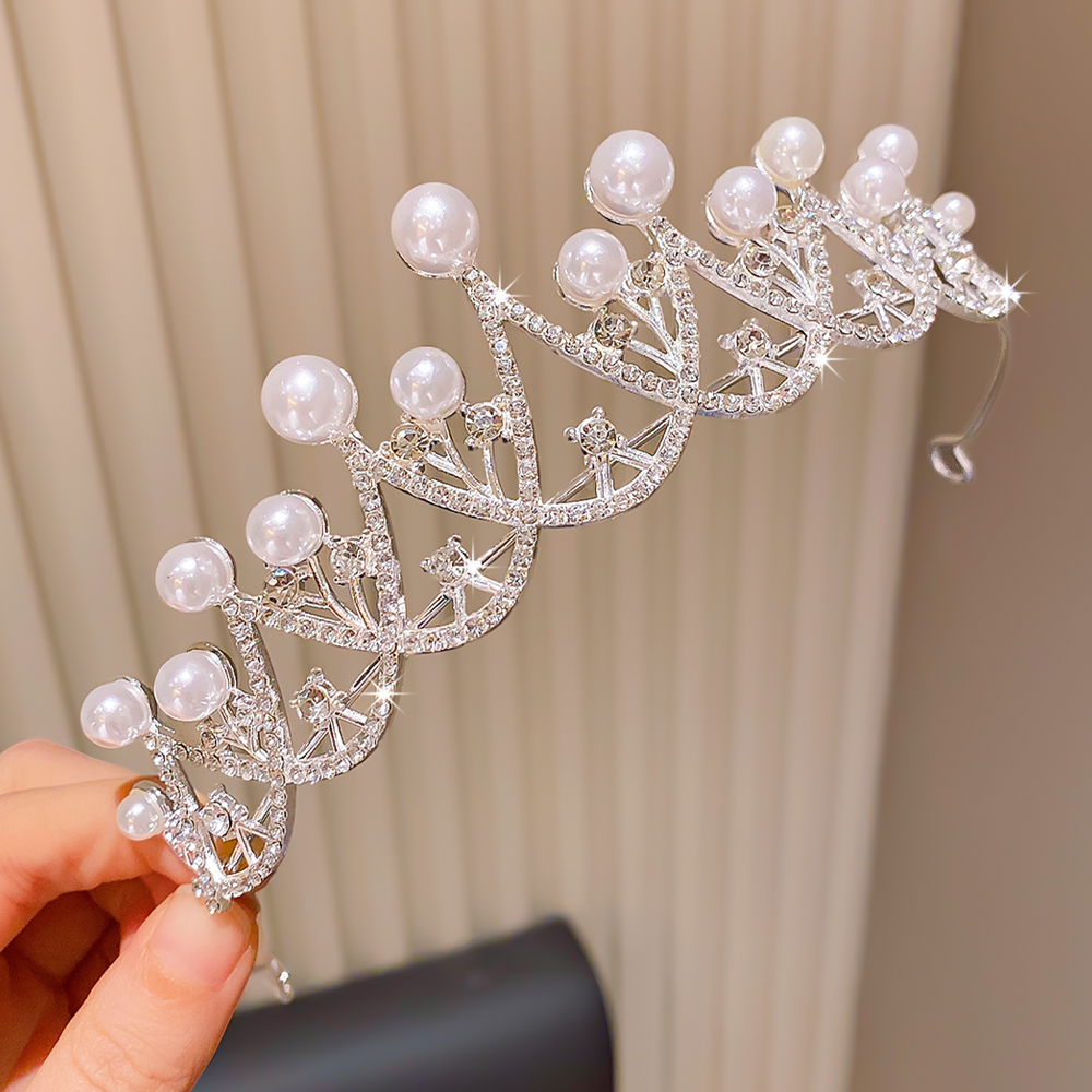 Elegant Pearl Crown Single Fas - Baby Nursery Gifts 리뷰 및 가격
