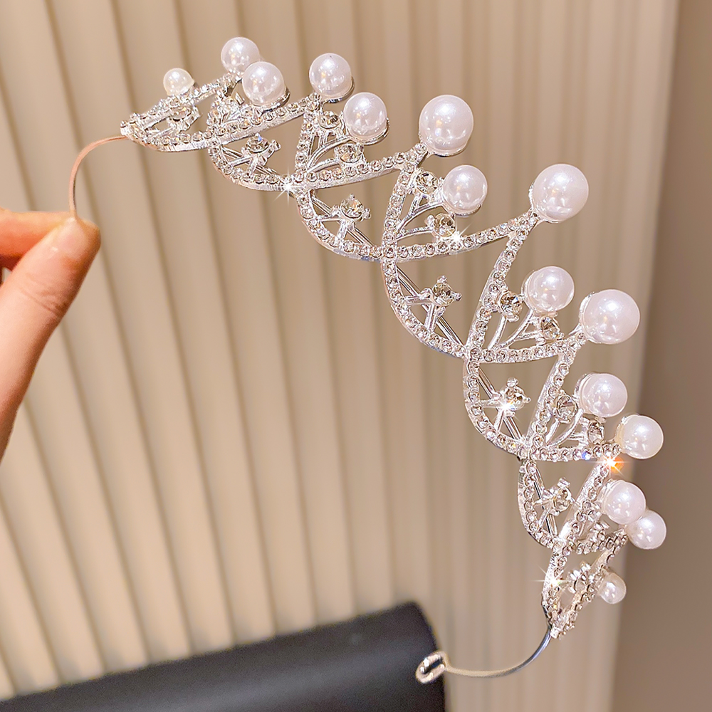 Elegant Pearl Crown Single Fas - Baby Nursery Gifts 리뷰 및 가격