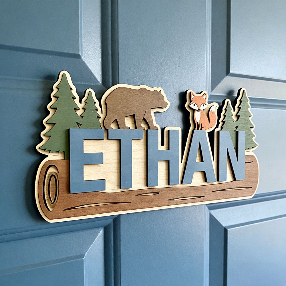 Woodland Forest Animal Persona - Baby Nursery Decorations 리뷰 및 가격