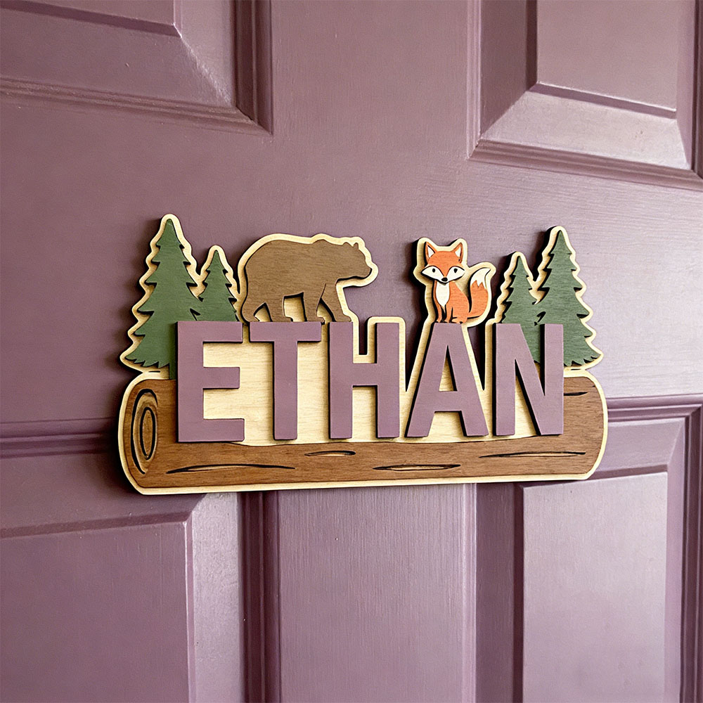 Woodland Forest Animal Persona - Baby Nursery Decorations 리뷰 및 가격