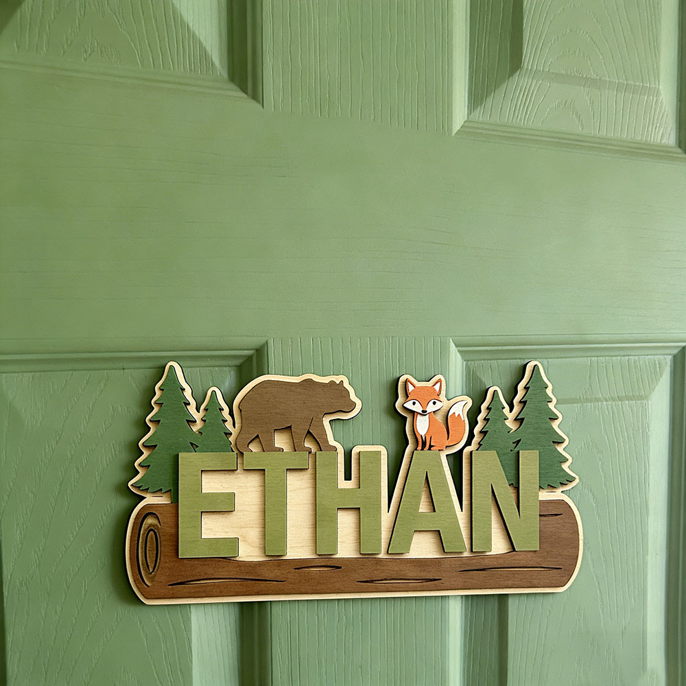 Woodland Forest Animal Persona - Baby Nursery Decorations 리뷰 및 가격