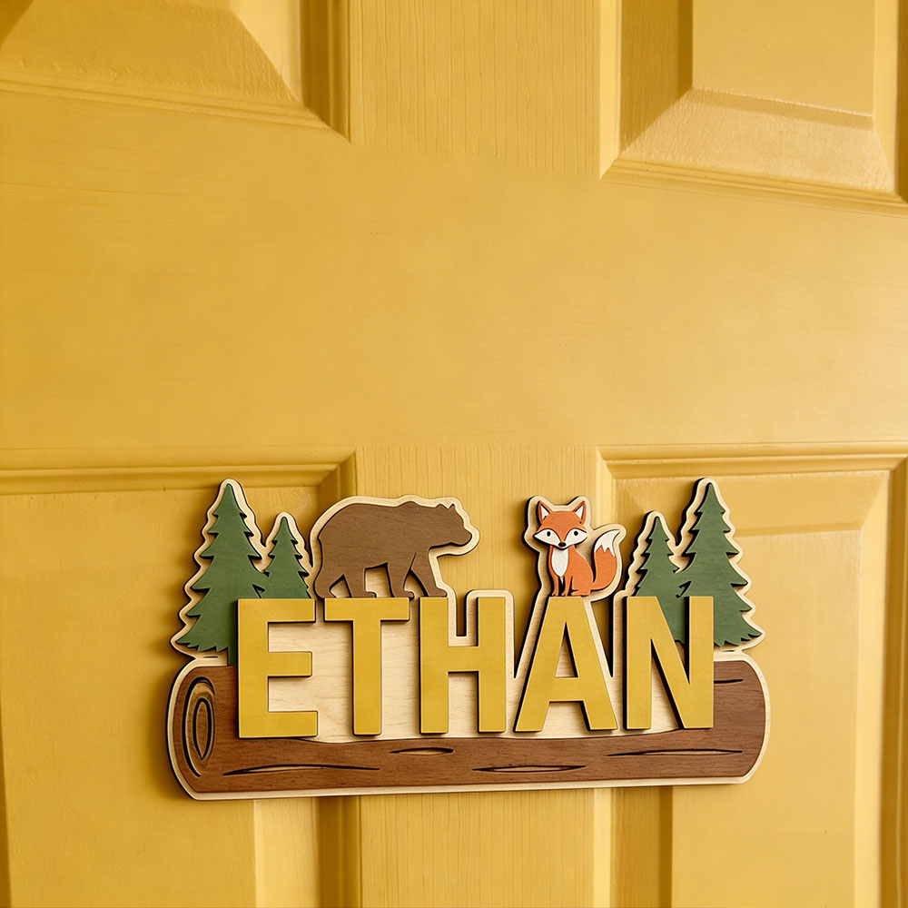 Woodland Forest Animal Persona - Baby Nursery Decorations 리뷰 및 가격