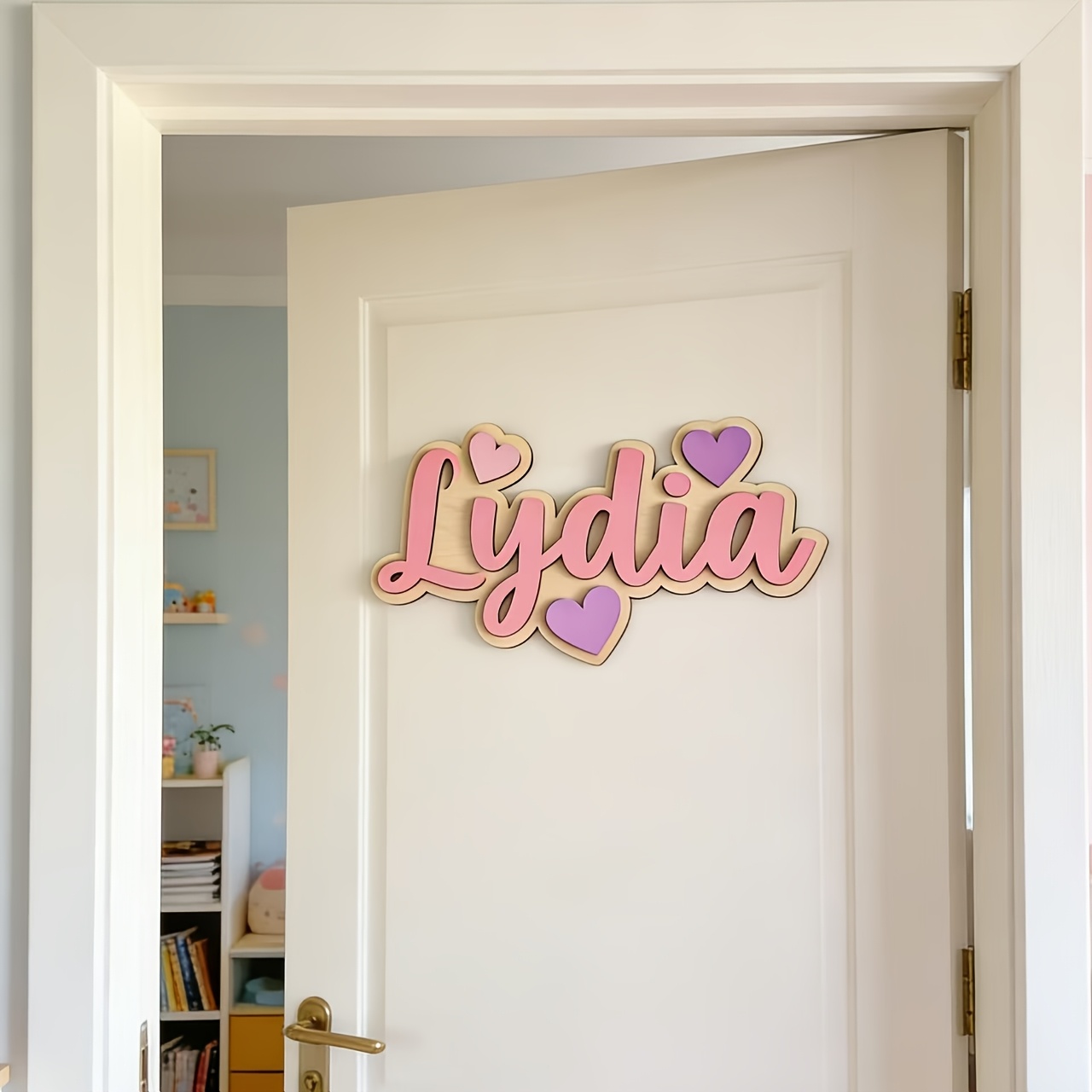 Personalized Gradient Heart Na - Baby Nursery Decorations 리뷰 및 가격