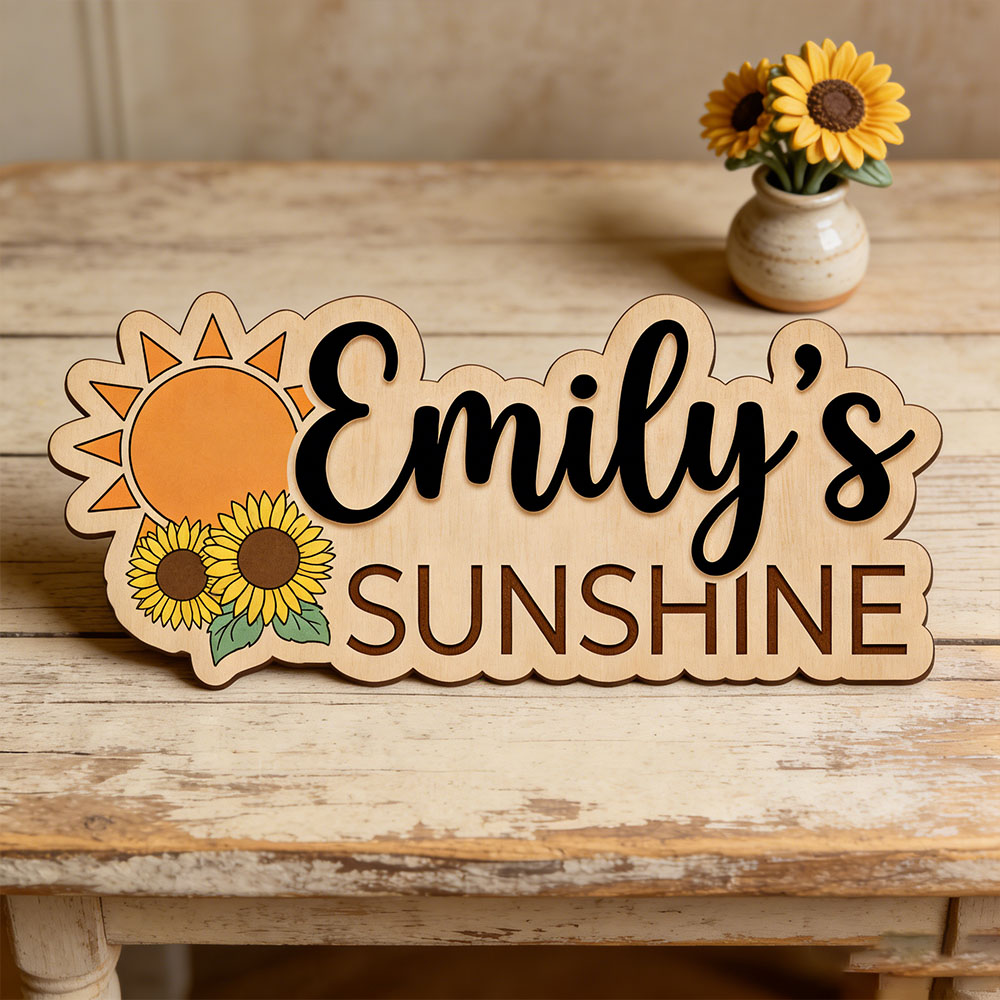 Sunflower Sunshine Themed Cust - Baby Nursery Gifts 리뷰 및 가격