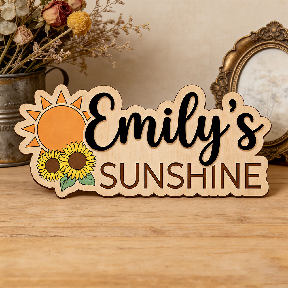 Sunflower Sunshine Themed Cust - Baby Nursery Gifts 리뷰 및 가격