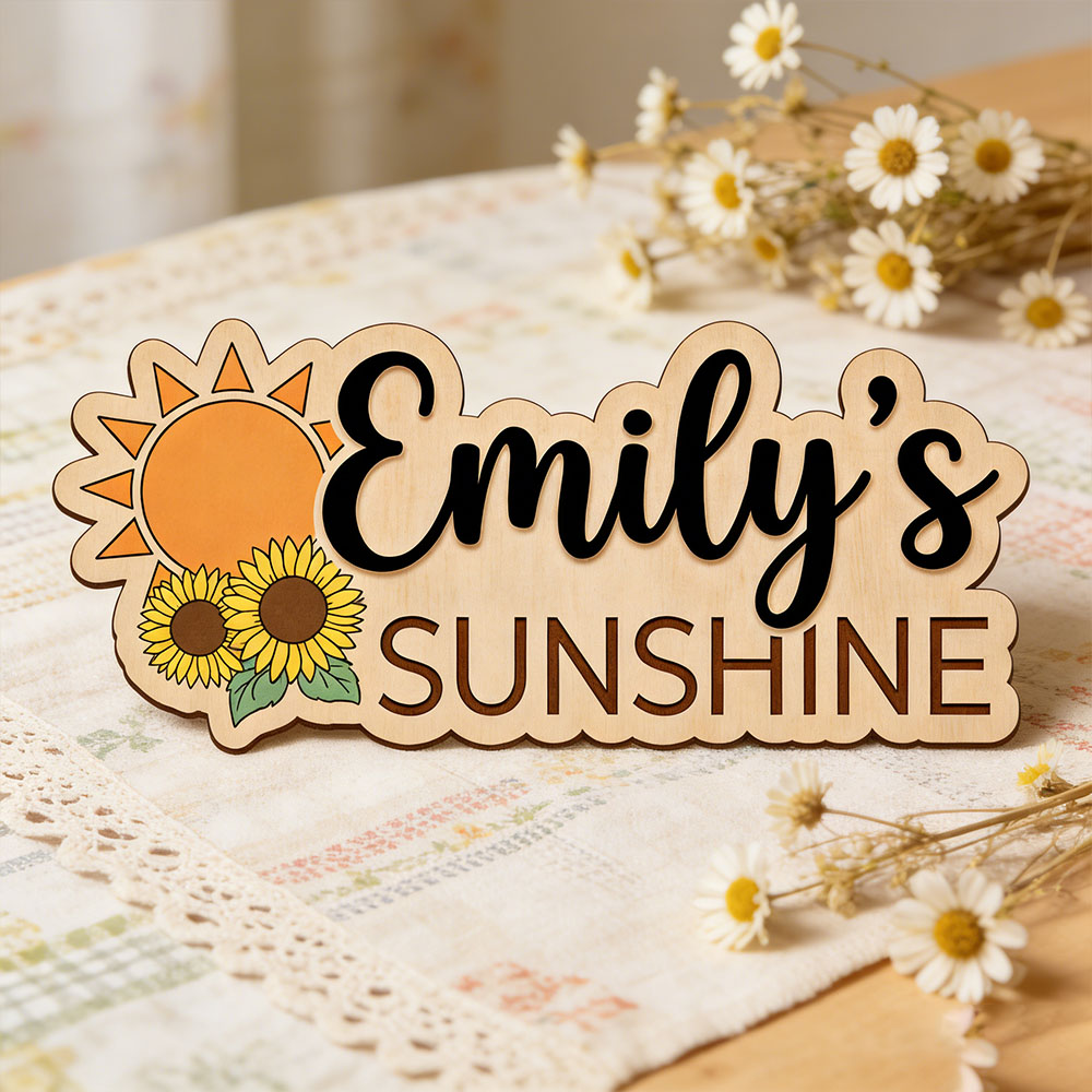 Sunflower Sunshine Themed Cust - Baby Nursery Gifts 리뷰 및 가격
