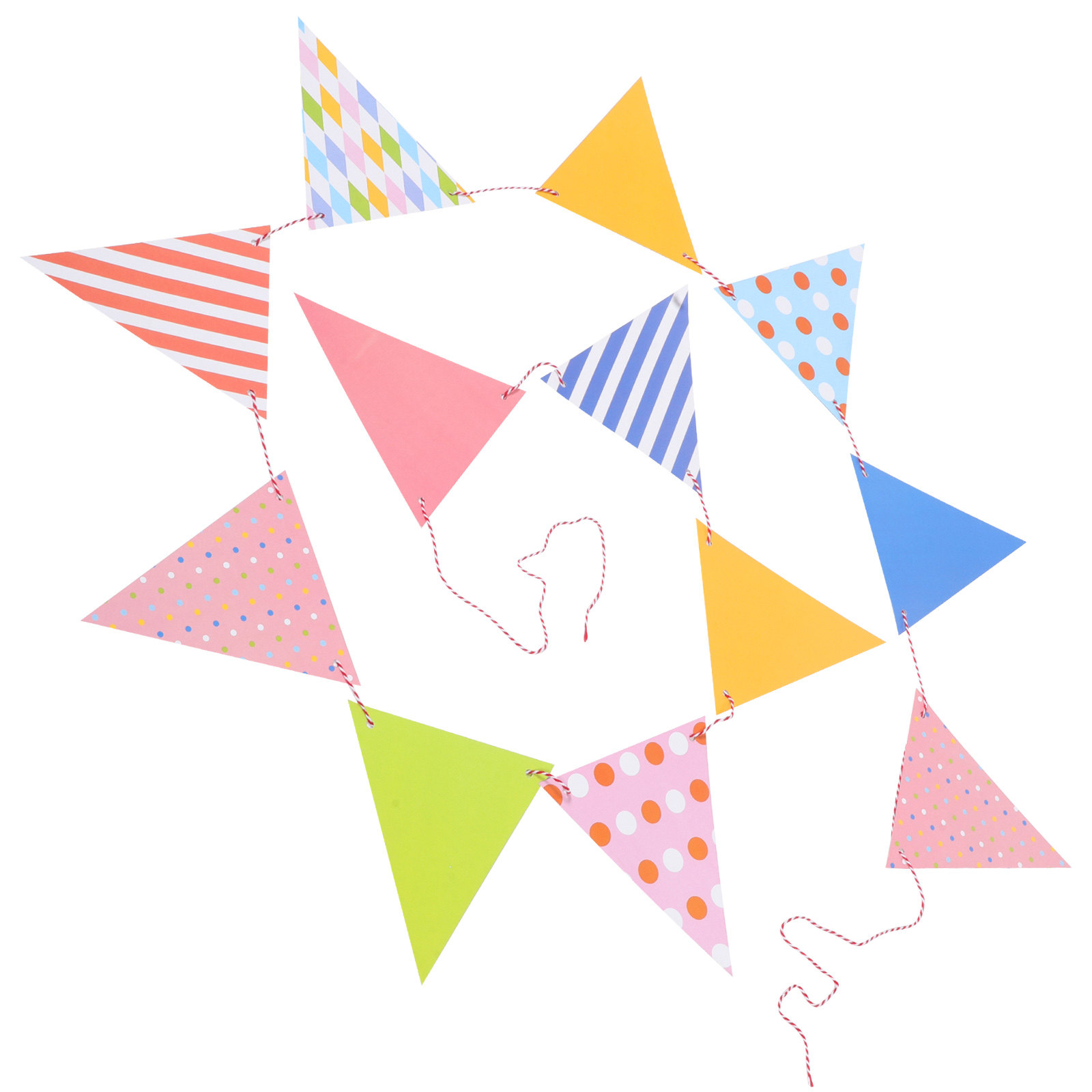 Colorful Triangle Paper Buntin - Baby Nursery Bunting 리뷰 및 가격