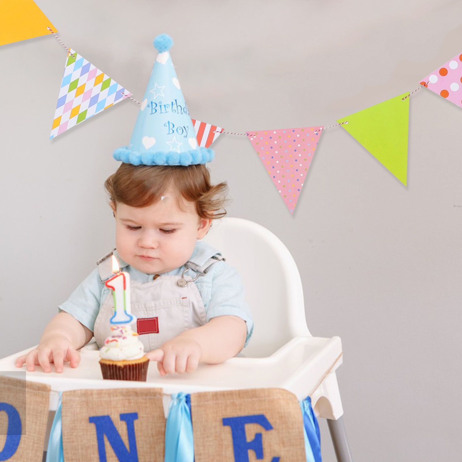 Colorful Triangle Paper Buntin - Baby Nursery Bunting 리뷰 및 가격