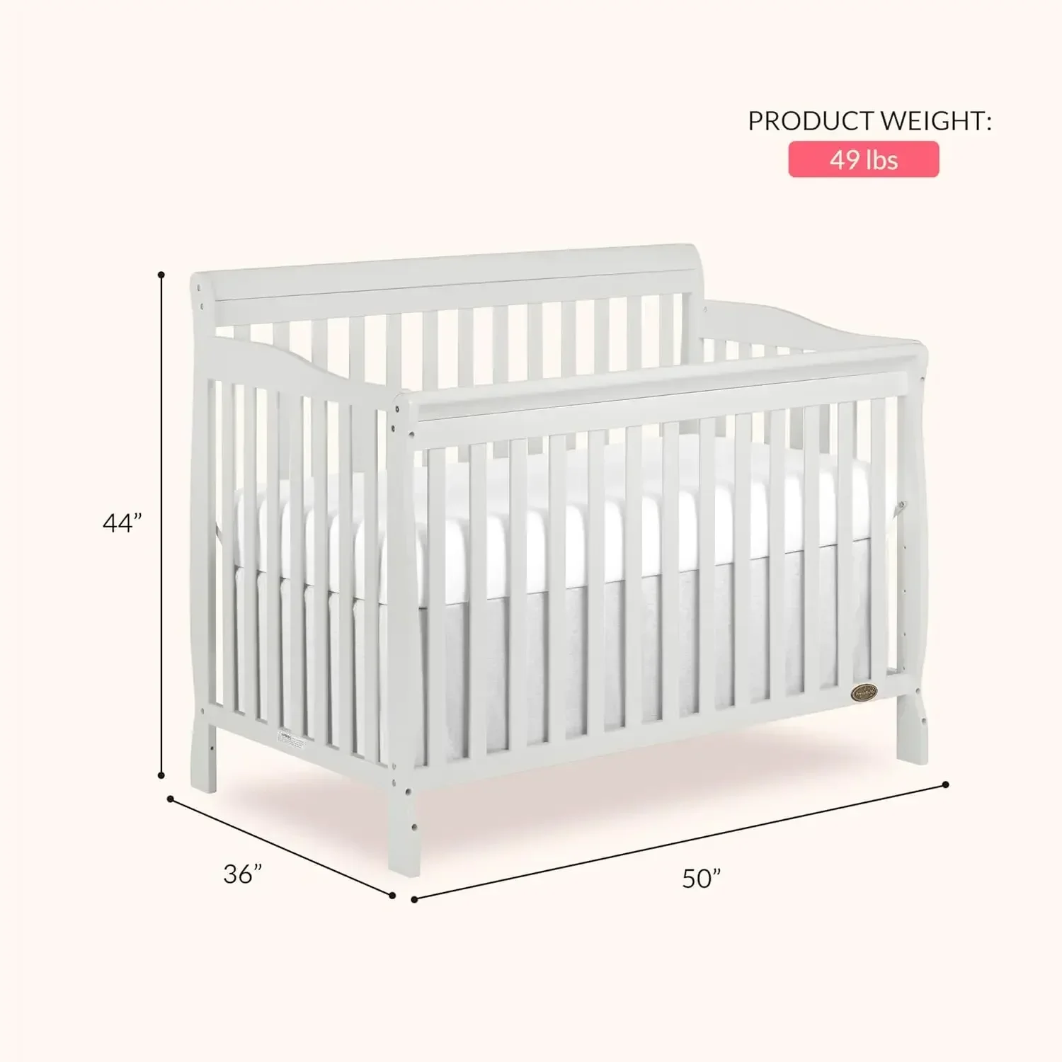 Ashton 4-In-1 Convertible Crib - Convertible Crib Set 리뷰 및 가격
