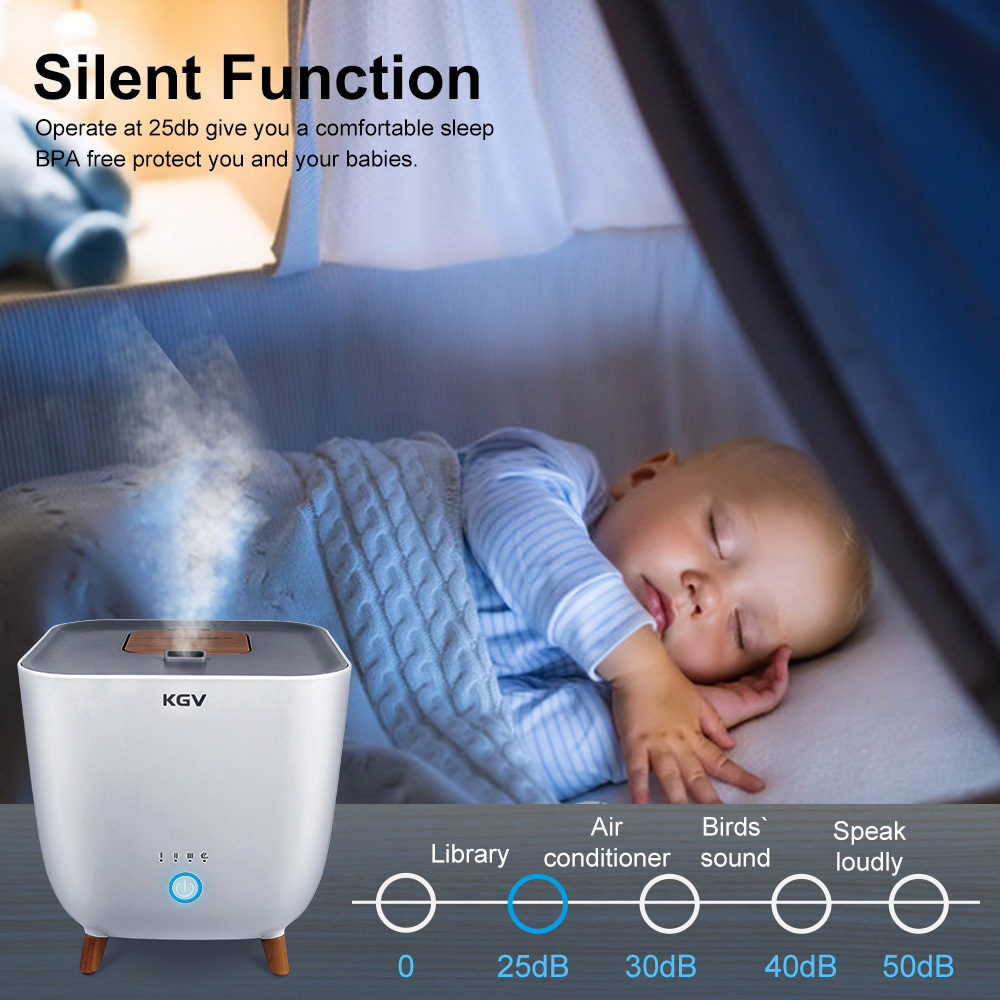 Smart Aromatherapy Humidifier, - Humidifier Nursery Quiet 리뷰 및 가격