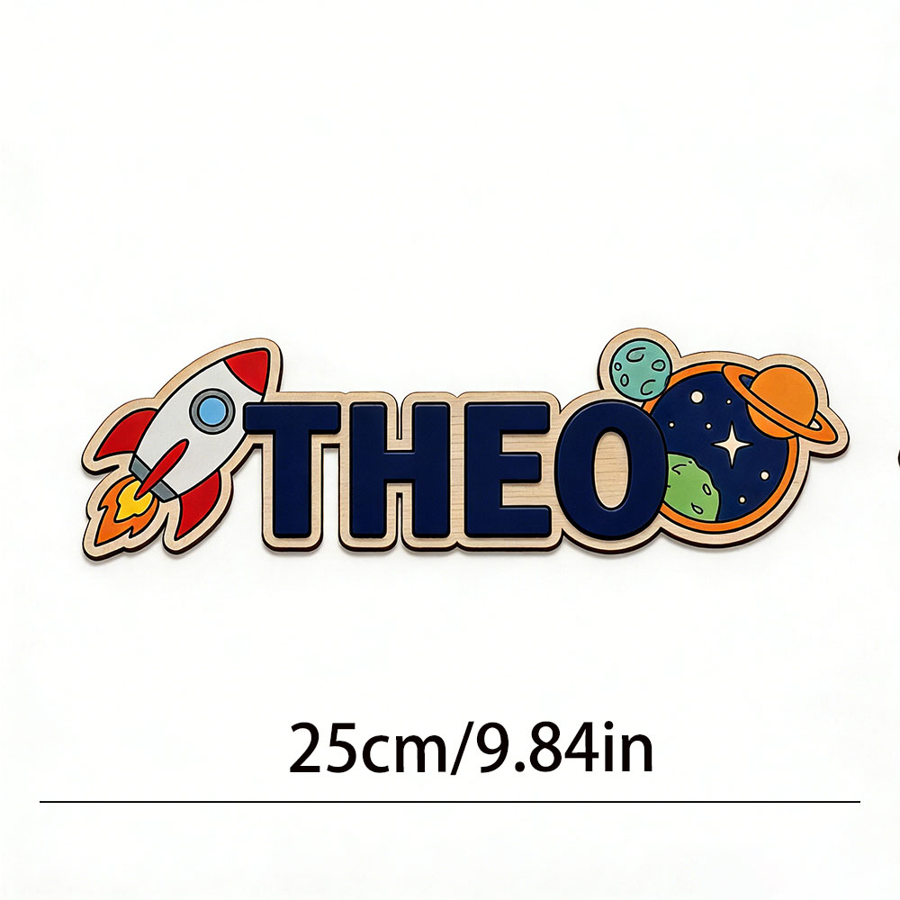 Personalized Space Rocket Name - Baby Nursery Decorations 리뷰 및 가격