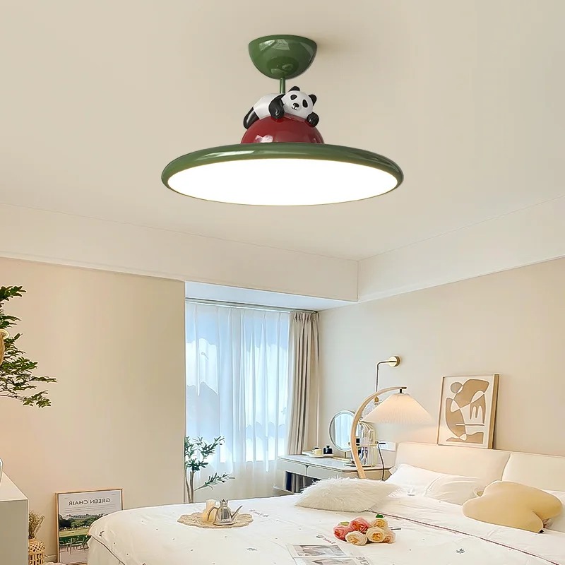 Cartoon Cream Style Panda LED  - Baby Nursery Light Fixture 리뷰 및 가격