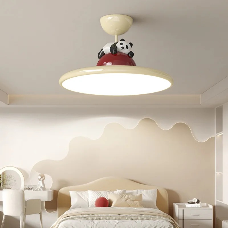 Cartoon Cream Style Panda LED  - Baby Nursery Light Fixture 리뷰 및 가격