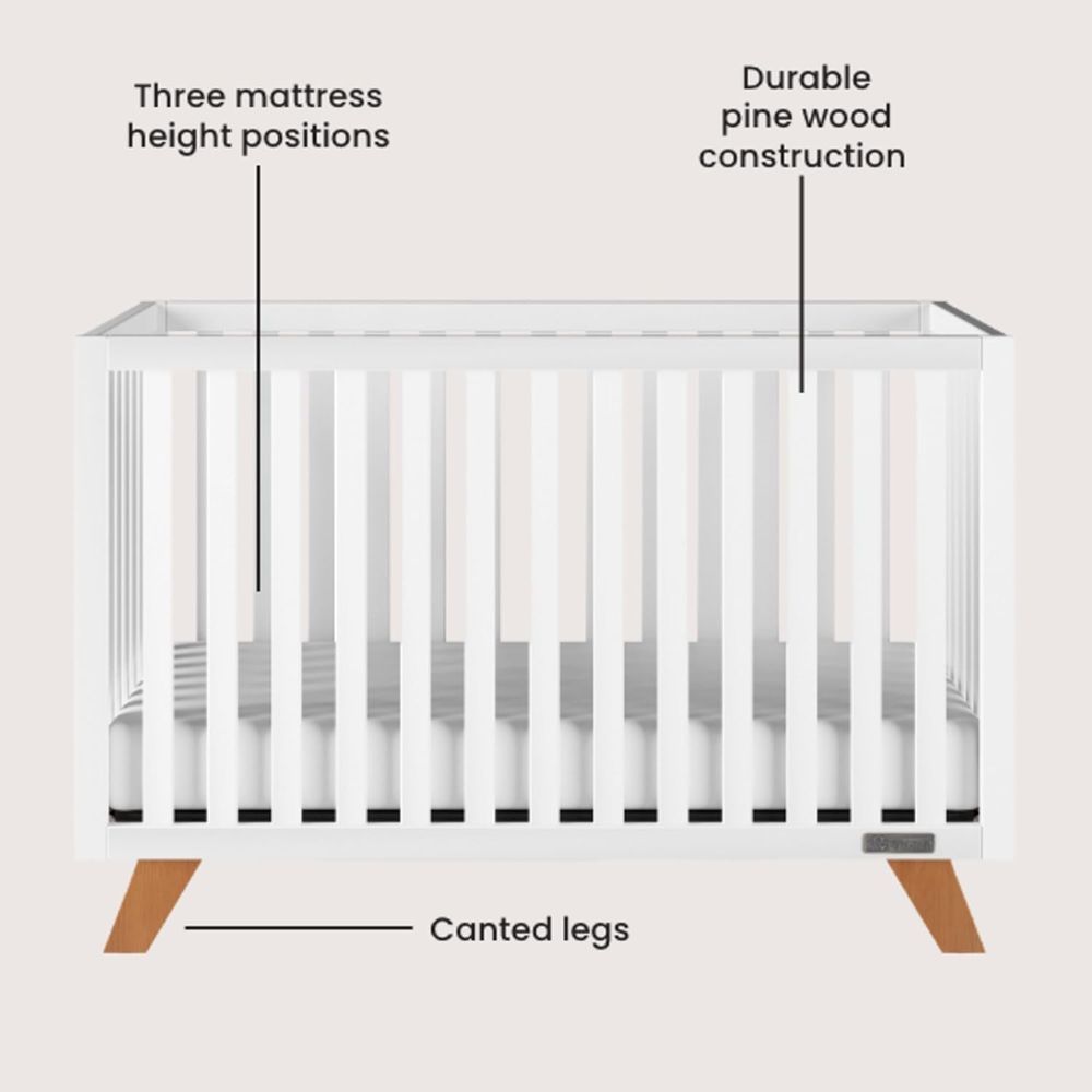 2-Piece Nursery Set: 4-in-1 Co - Convertible Crib Set 리뷰 및 가격