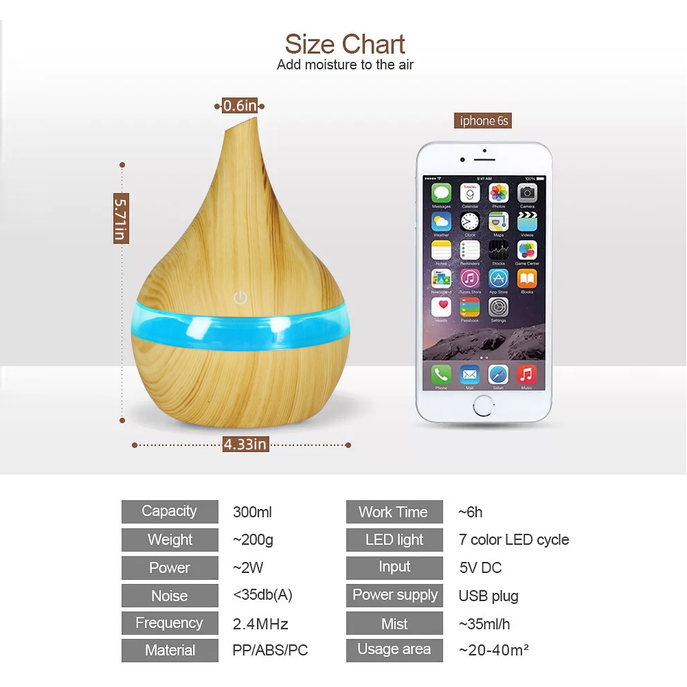 300ml Quiet USB Remote Control - Humidifier Nursery Quiet 리뷰 및 가격