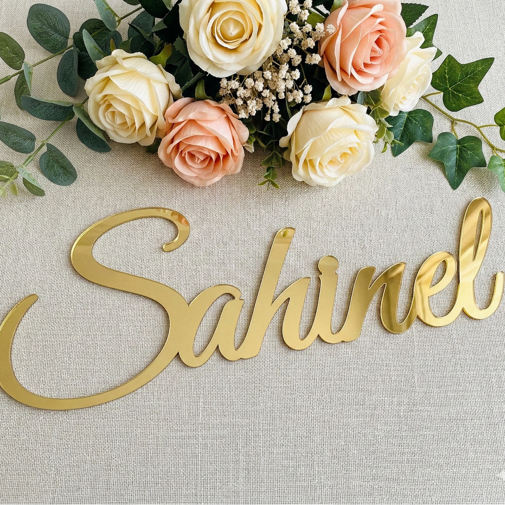 Custom Acrylic Name Sign Choos - Baby Nursery Mirror 리뷰 및 가격