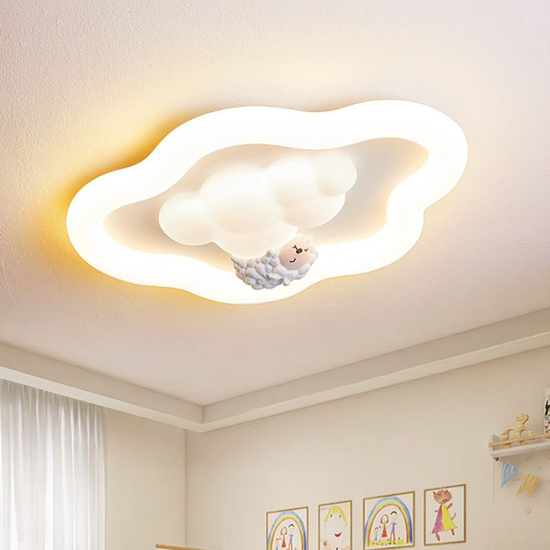 French Creamy Cloud Ceiling Li - Baby Nursery Light Fixture 리뷰 및 가격