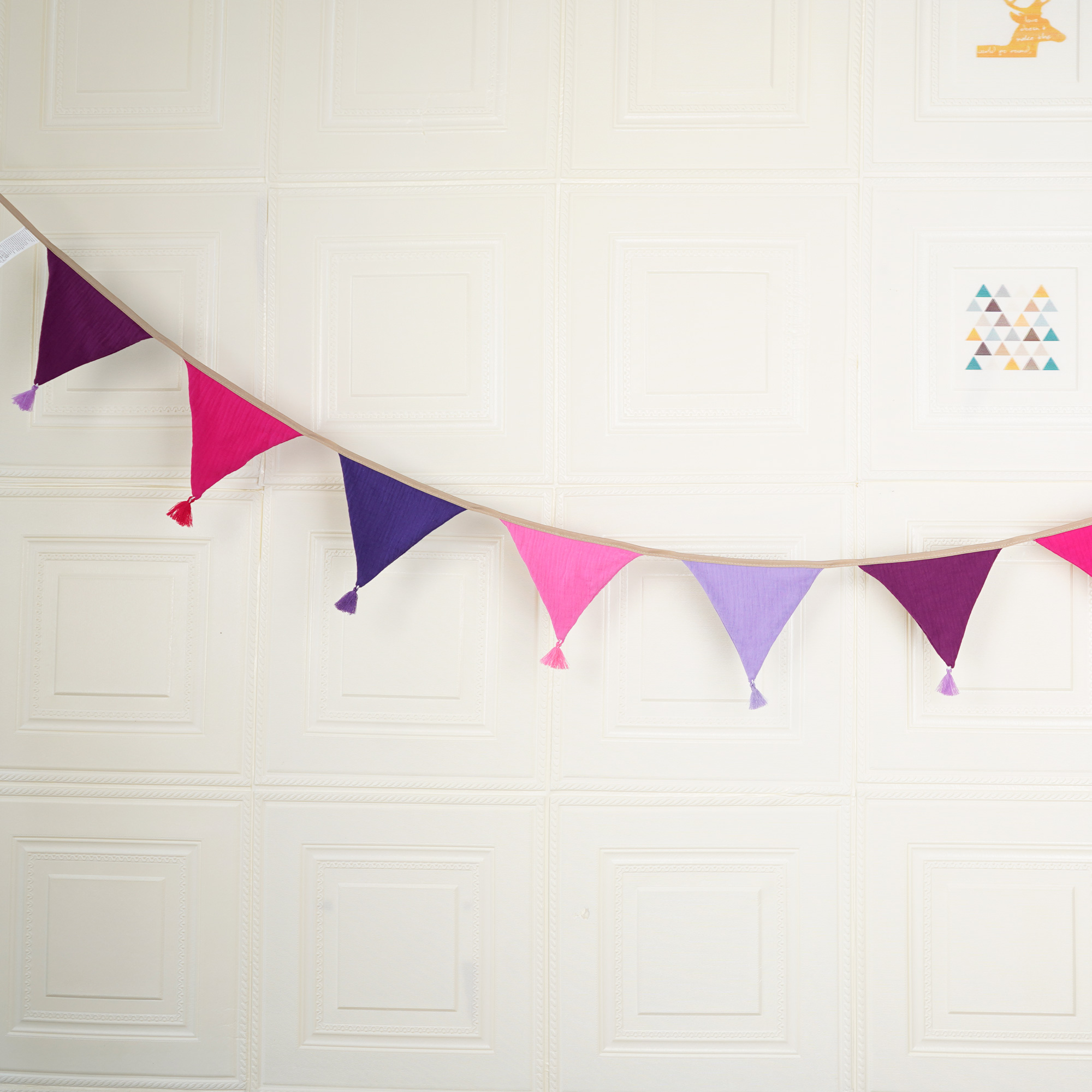 2.6M/8.5FT Nursery Candy Fabri - Baby Nursery Bunting 리뷰 및 가격