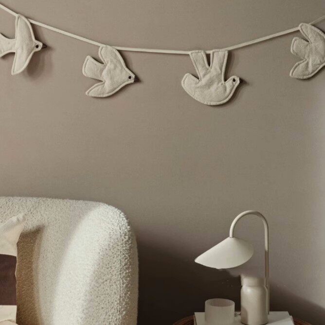 Nordic Ins Style Bird Hanging  - Baby Nursery Bunting 리뷰 및 가격
