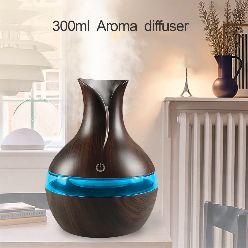 Diffuser For Home 300ml Wooden - Humidifier Nursery Quiet 리뷰 및 가격