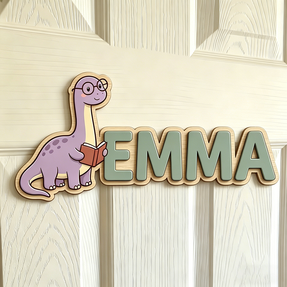 Whimsical Nerdy Dinosaur Custo - Baby Nursery Decorations 리뷰 및 가격