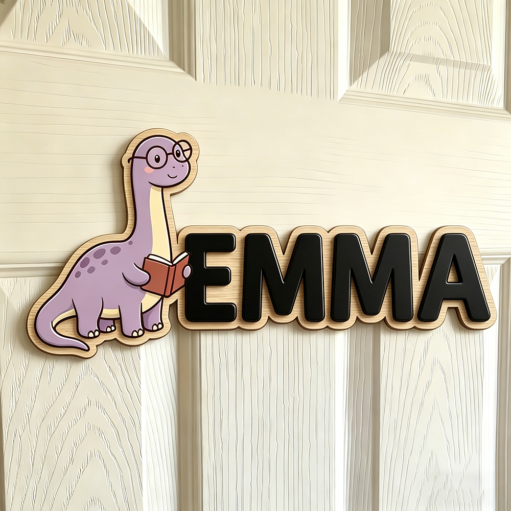 Whimsical Nerdy Dinosaur Custo - Baby Nursery Decorations 리뷰 및 가격