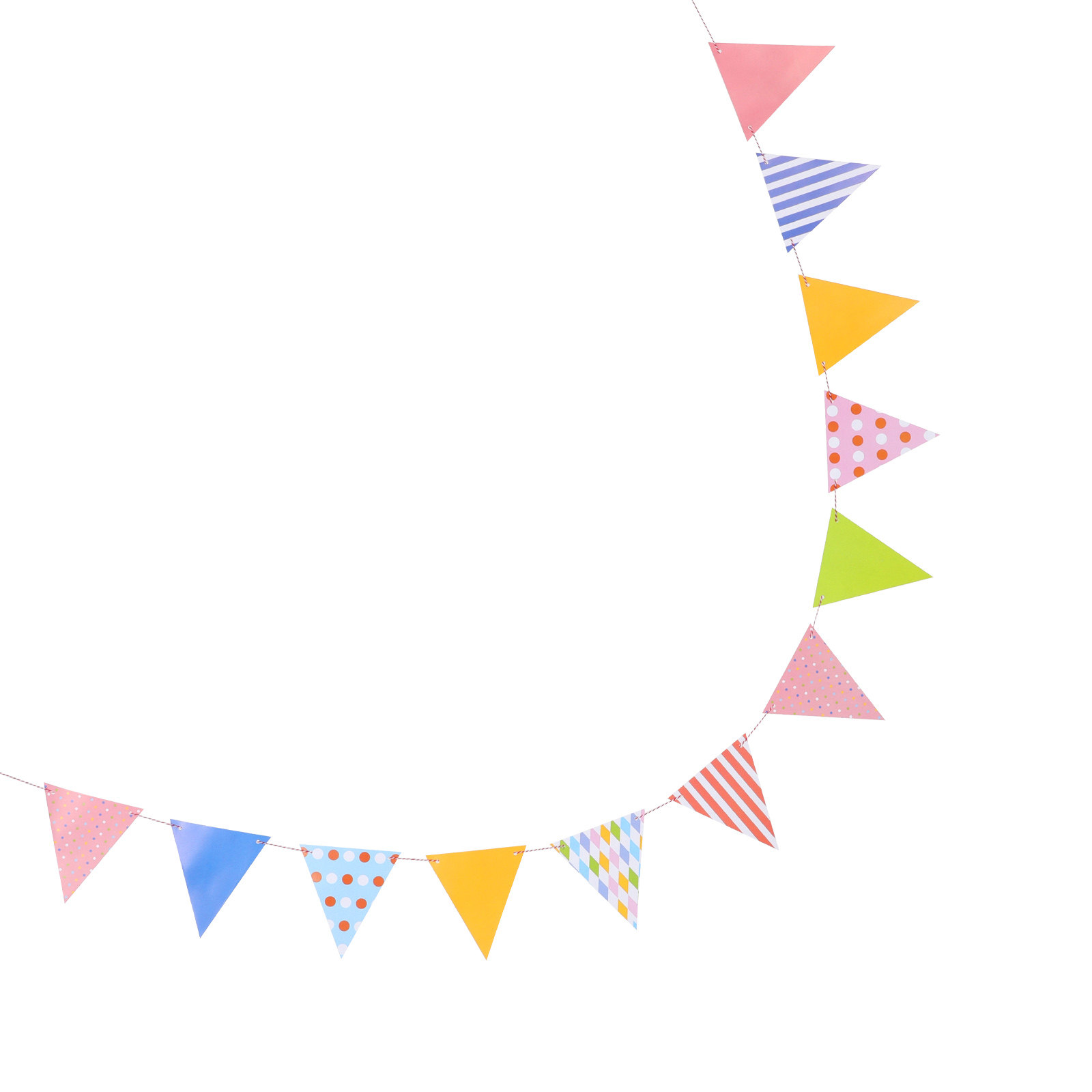 Triangle Paper Bunting Flags G - Baby Nursery Bunting 리뷰 및 가격