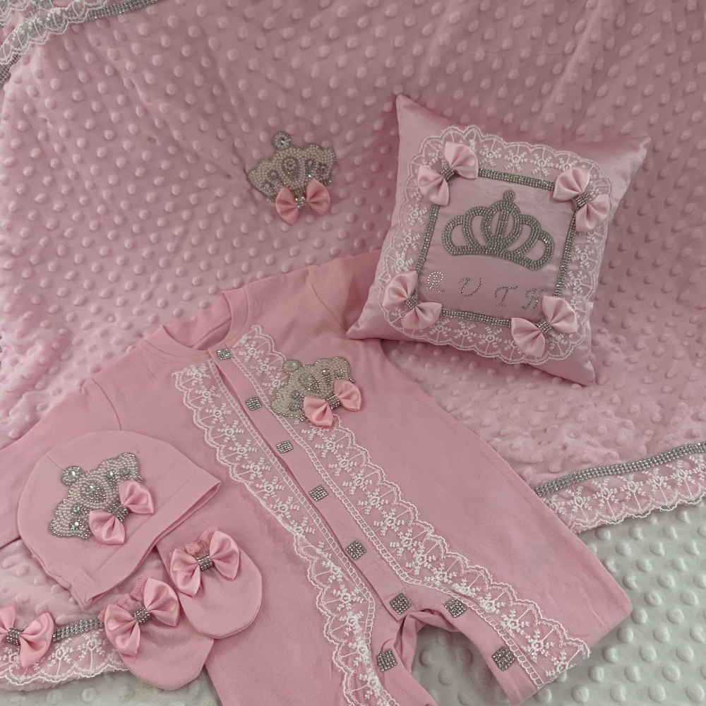 5pcs Baby Girl Outfits Set Wel - Convertible Crib Set 리뷰 및 가격