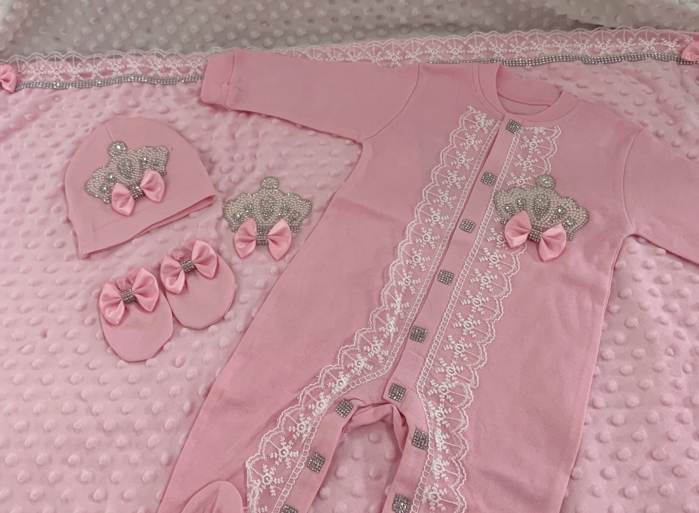 5pcs Baby Girl Outfits Set Wel - Convertible Crib Set 리뷰 및 가격