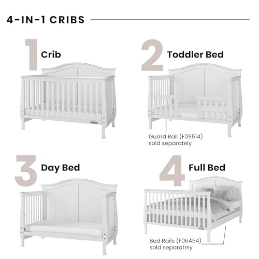Camden Design 4-in-1 Convertib - Convertible Crib Set 리뷰 및 가격