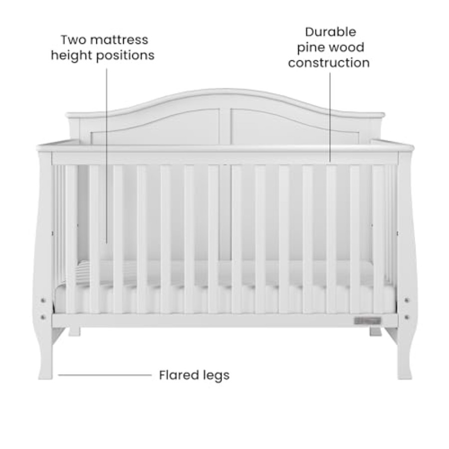 Camden Design 4-in-1 Convertib - Convertible Crib Set 리뷰 및 가격